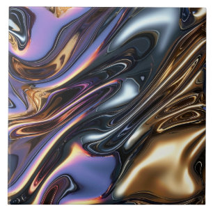 Carreau motif cool faux feuille