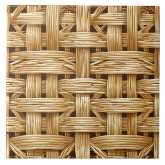 Carreau motif cool faux tissage
