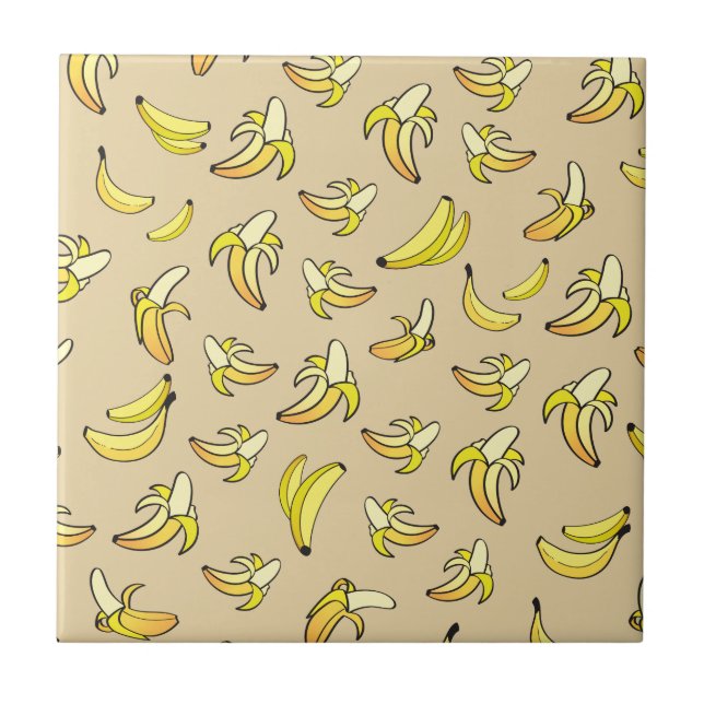 Carreau Motif de Banane (Devant)