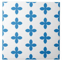 Motif de bleu vintage géométrique ornementale.