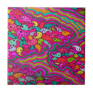 Carreau Motif de Bohème de mod de Boho