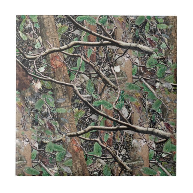 Carreau Motif de camouflage de chasse 4 (Devant)