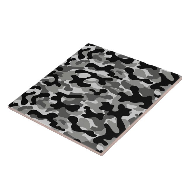 Carreau Motif de camouflage urbain moderne  (Côté)
