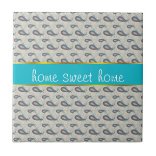 Carreau Motif de Champagne Paisley