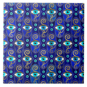 Carreau Motif de charme pour les yeux maléfiques