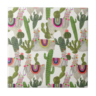 Carreau Motif de collection Llamarama