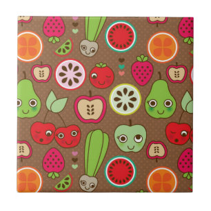 Carreau Motif de cuisine de fruit