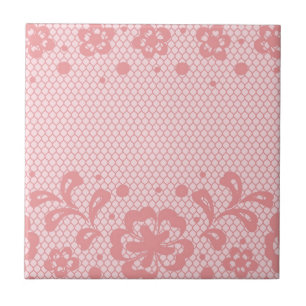Carreau Motif de dentelle, cru 3 de fleur