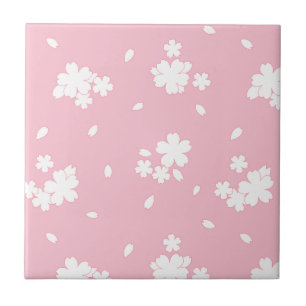 Carreau Motif de fleurs de cerisiers de Sakura