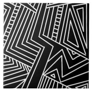 Carreau motif de lignes géométriques abstraites fond moder