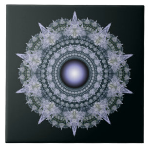 Carreau Motif de mosaïque fractale