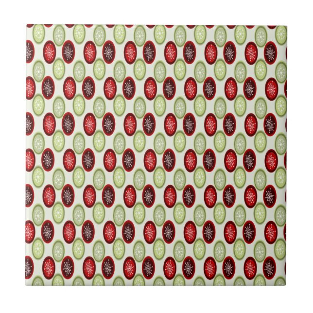 Carreau Motif de Noël (Devant)