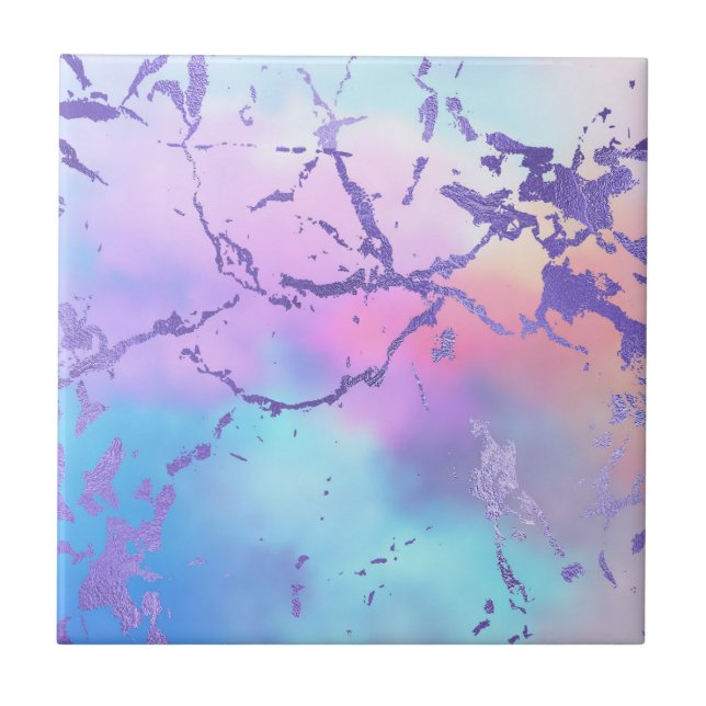 Carreau Motif de papier d'impression aquarelle abstraite c (Devant)