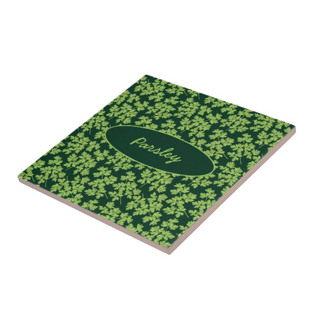 Carreau Motif de persil (Côté)