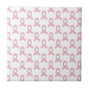 Carreau Motif de ruban rose