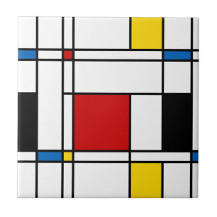 Carreau Motif de Stijl