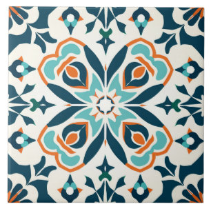 Carreau motif de style cool marocain