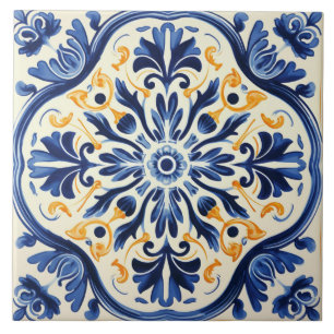 Carreau Motif de style portugais