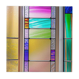 Carreau Motif de style verre tendu
