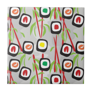 Carreau Motif de sushi