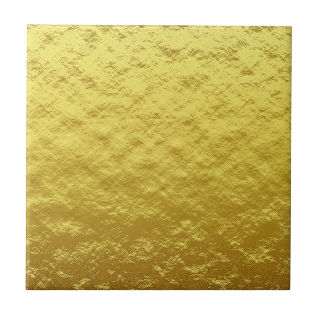 Carreau Motif de Texture d'or (Luminosité d'or luxueuse) (Devant)