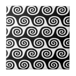 Carreau Motif de vague atomique