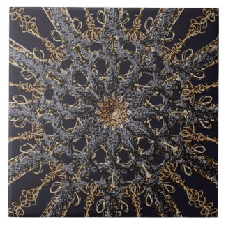 Carreau Motif décoratif vintage dans le style gothique