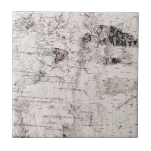 Carreau Motif d'écorce de bouleau