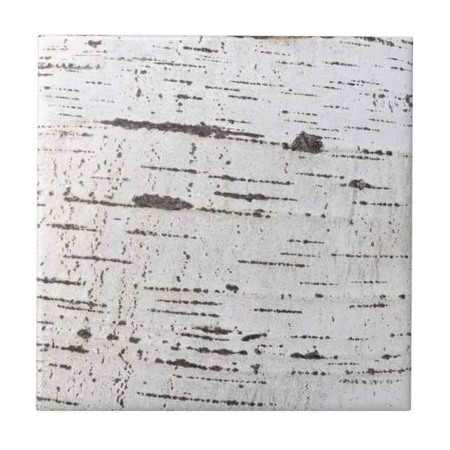 Carreau Motif d'écorce de bouleau (Devant)