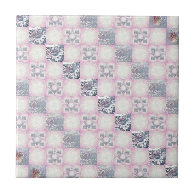 Carreau Motif d'édredon (Devant)