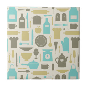 Carreau Motif Des Outils De Cuisine