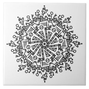 Carreau Motif Doodle