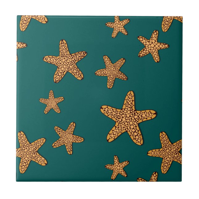 Carreau Motif d'orangé (Devant)