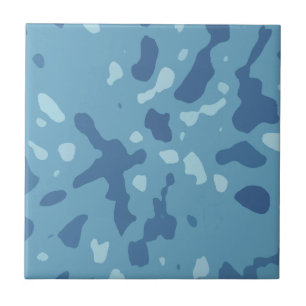 Carreau Motif du Camouflage de l'Armée bleue