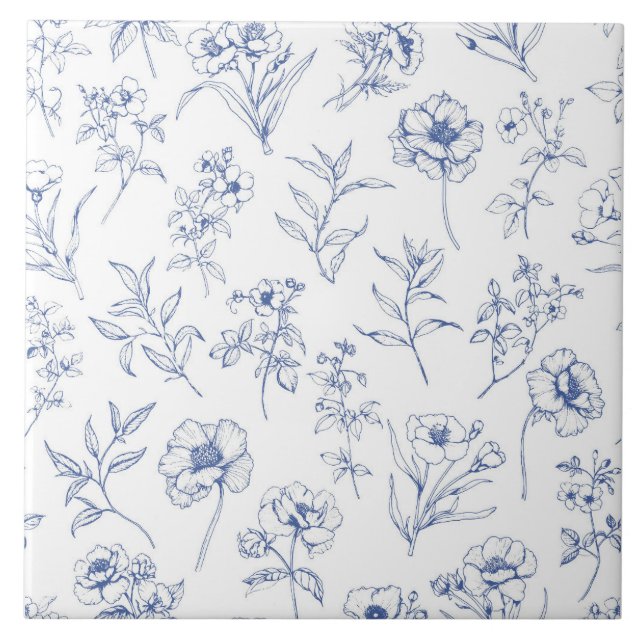 Carreau Motif Élégance Intemporelle  (Devant)