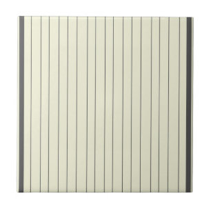 Carreau Motif en bande verticale en beige noir