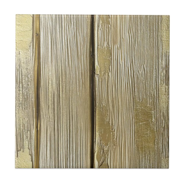 Carreau Motif en bois clair (Devant)