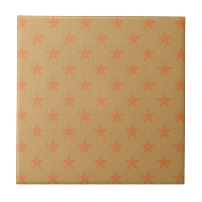 Carreau Motif étoile rouge (Devant)