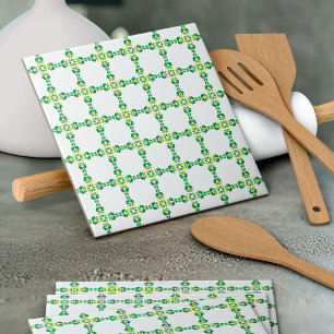 Carreau Motif Feuille, Motif De Feuilles, Feuilles Verts