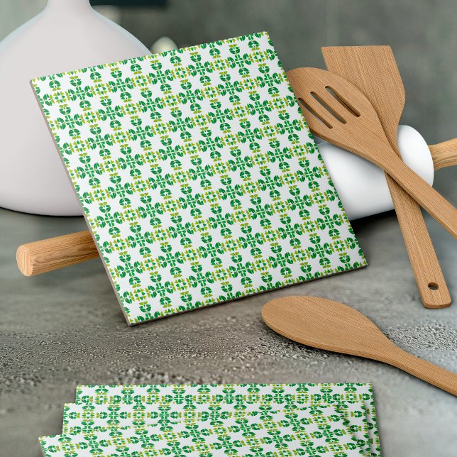 Carreau Motif Feuille, Motif De Feuilles, Feuilles Verts (Créateur téléchargé)