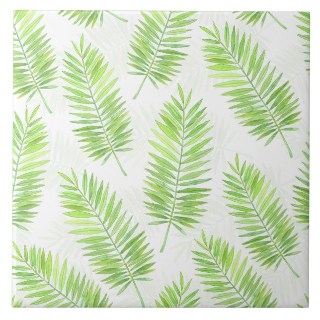 Carreau Motif feuille Palm (Devant)