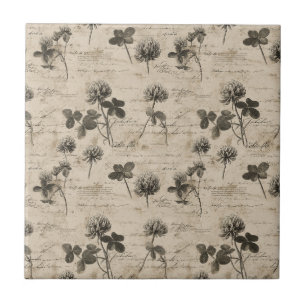 Carreau Motif floral botanique vintage (3)