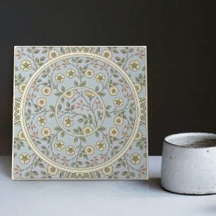 Carreau Motif floral de marguerite par William Morris