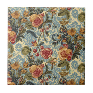 Carreau Motif floral grenade de William Morris Fruit