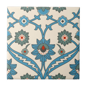 Carreau Motif floral Iznik vintage