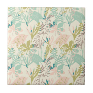 Carreau Motif floral moderne