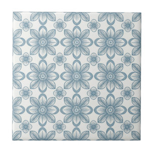 Carreau Motif floral scandinave
