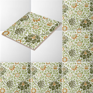 Carreau Motif floral William Morris Grafton