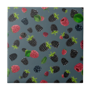 Carreau Motif framboise 2