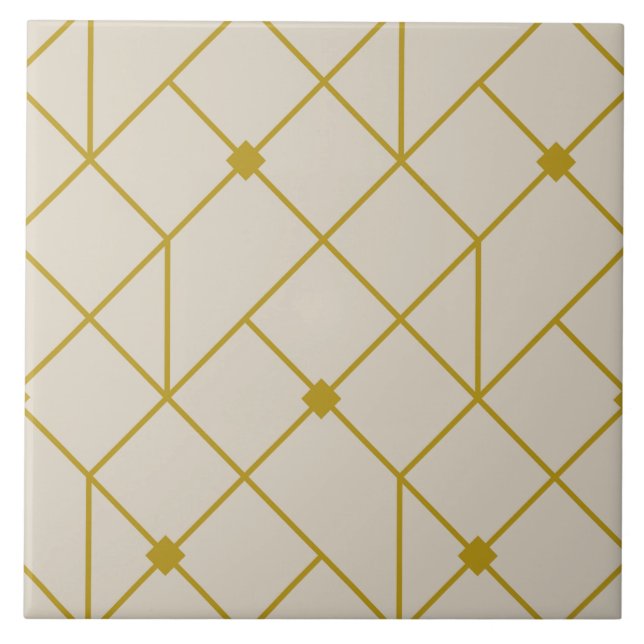 Carreau Motif Géométrique Classique (Devant)